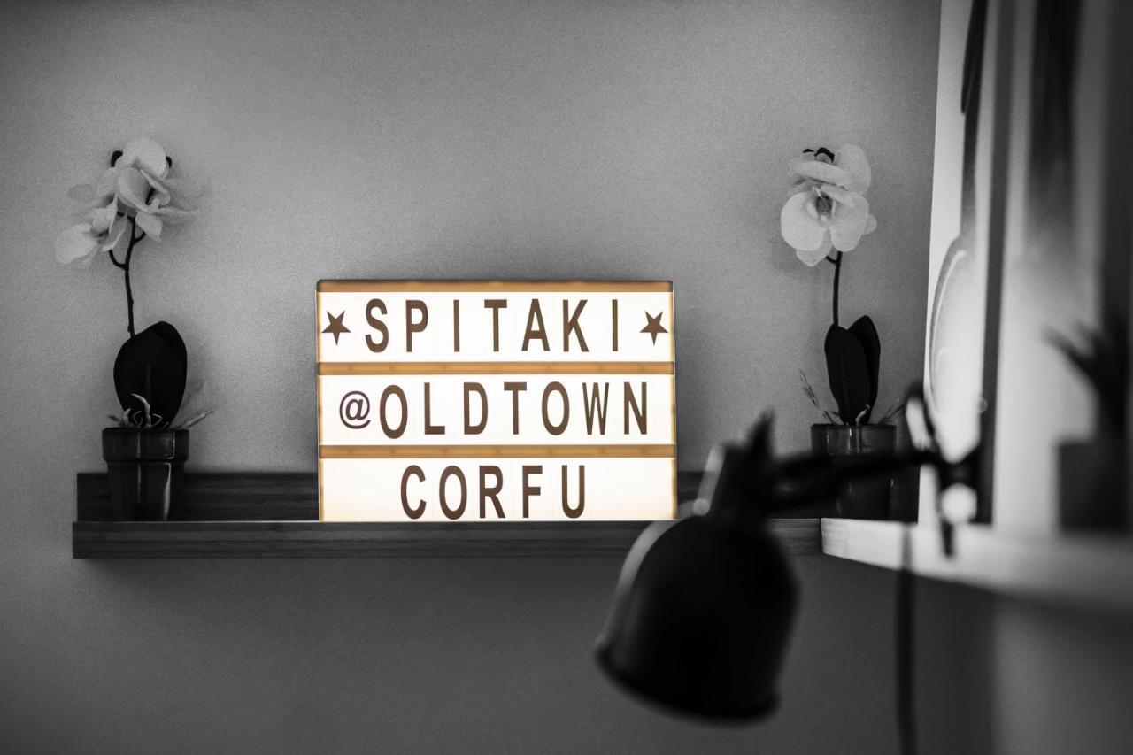 Spitaki @Old Town Corfu! Leilighet Corfu  Eksteriør bilde